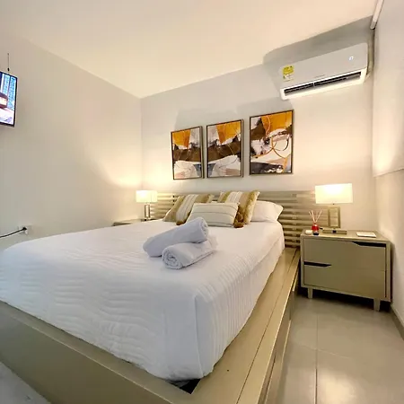 Exclusivo Apto Con Vista Al Mar A 5 Min Del Centro Histórico Apartamento Cartagena