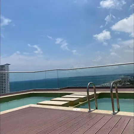 Exclusivo Apto Con Vista Al Mar A 5 Min Del Centro Histórico Apartamento Cartagena